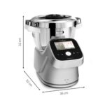 Moulinex i-Companion Touch Pro HF93ECF0 Procesador de alimentos multifunción plateado de 1550 W - Imagen 3